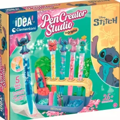 CLEMENTONI Stitch Laboratorio Bolígrafos- Manualidades