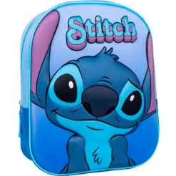 SELECCION DRIM Stitch Mochila Infantil 3D- Escolar