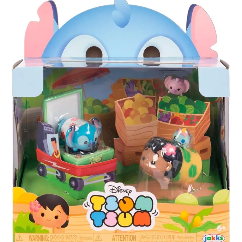 JAKKS PACIFIC Figuras Y Figuras De Acción|Stitch Pack Tsum Tsum
