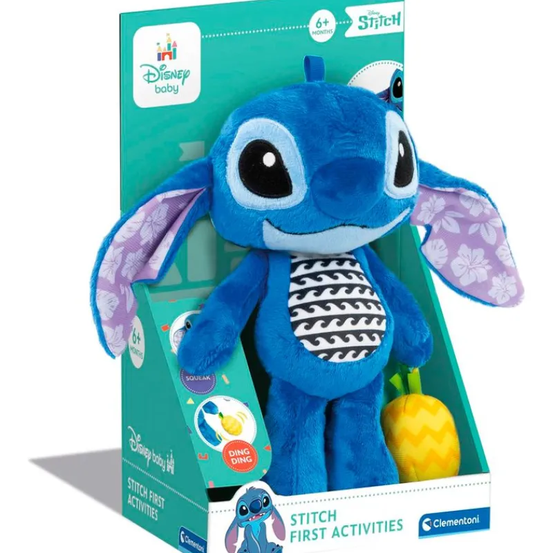 CLEMENTONI Stitch Peluche Mis Primeras Actividades- Primera Infancia Y Preescolar