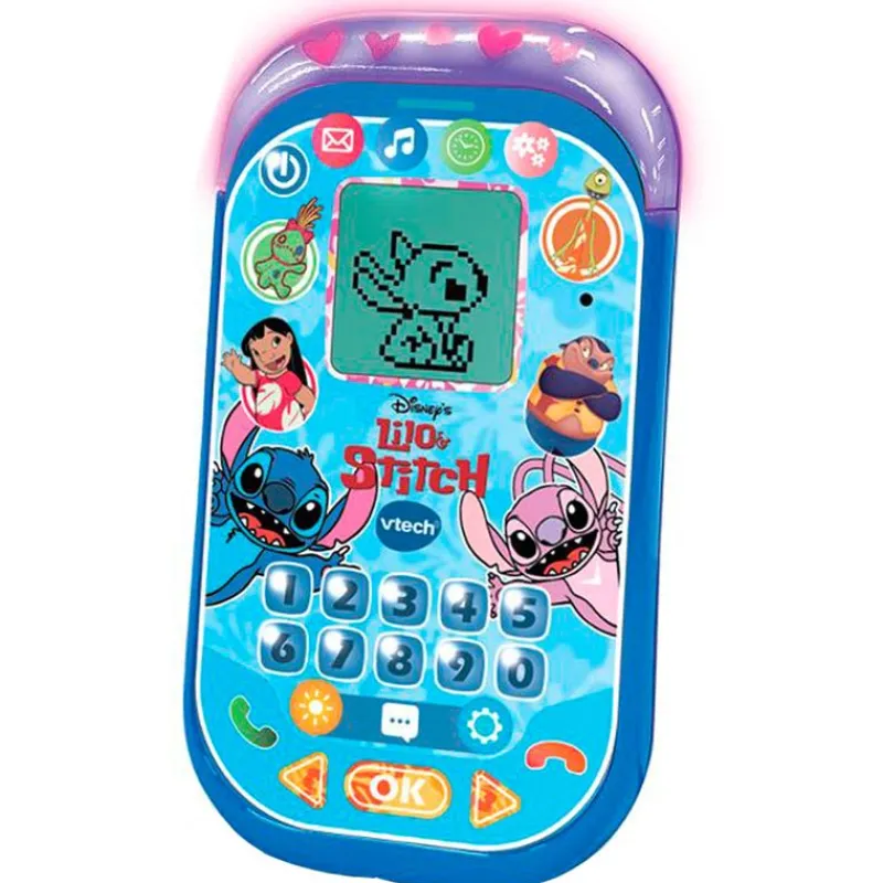 VTECH Stitch Teléfono Educativo- Primera Infancia Y Preescolar