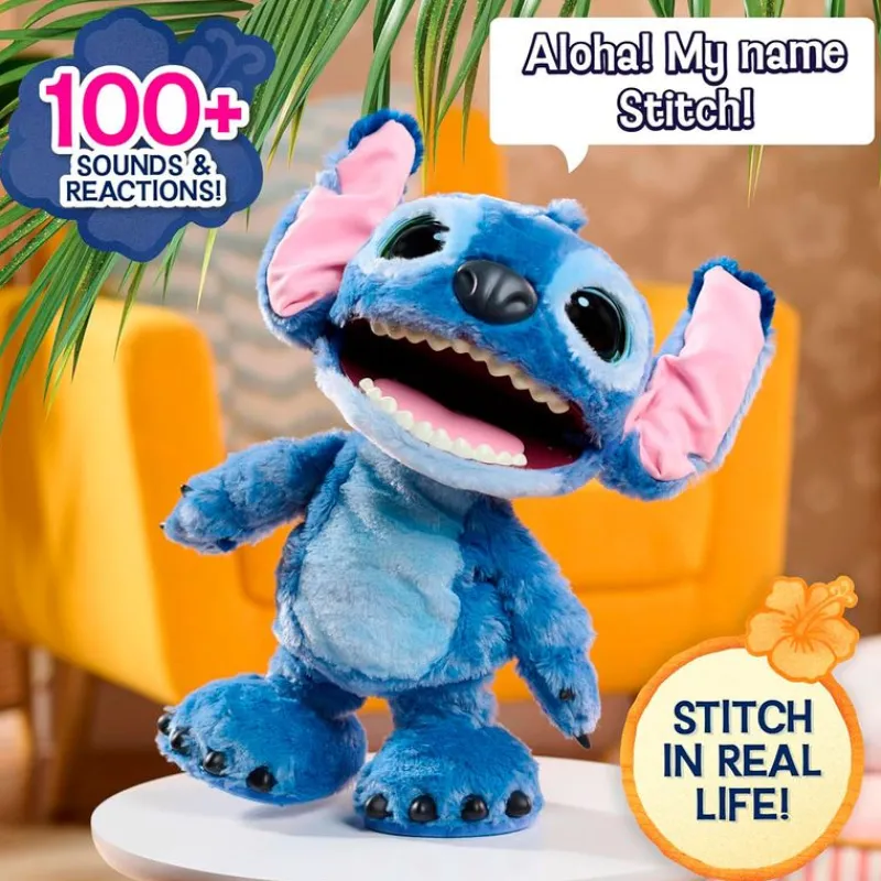 JUST PLAY Electrónicos|Stitch Ultimate Peluche Interactivo