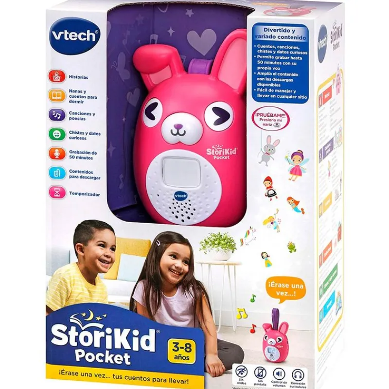 VTECH Electrónicos|Storikid Pocket Rosa