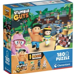 CLEMENTONI Stumble Guys Puzzle 180 Piezas- Puzzles Y Construcciones