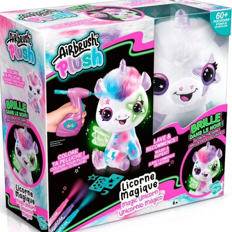 CANAL TOYS Style 4 Ever Colorea tu Unicornio Glow in the Dark- Manualidades