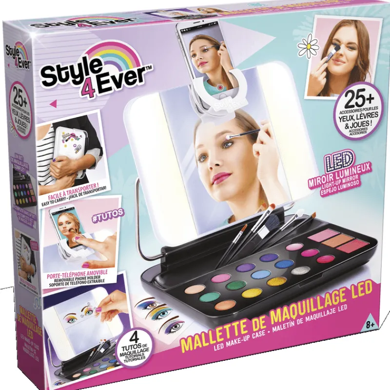 CANAL TOYS Style 4 Ever Maletín Maquillaje LED- Juegos Y Juguetes De Imitación