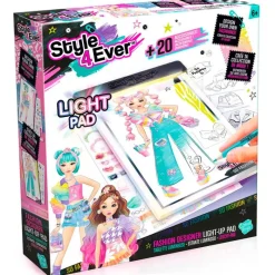 CANAL TOYS Manualidades|Style 4 Ever Tableta Luminosa con Kit Creativo