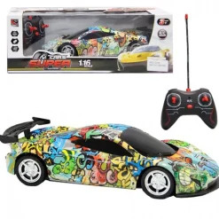 DRIM DISCOUNT Coches Radio Control (R/C)|Super Cars Grafiti Escala 1:16