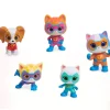 JUST PLAY Super Kitties Pack Escuadrón de Superhéroes- Figuras Y Figuras De Acción