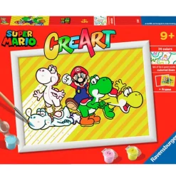 RAVENSBURGER Super Mario CreArt Pintar x Números- Manualidades