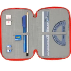 SAFTA Super Mario Estuche Triple- Escolar