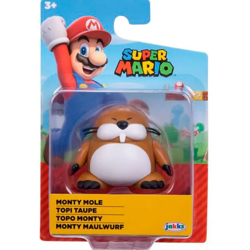 JAKKS PACIFIC Super Mario Figura Wave 48 Surtida- Figuras Videojuegos|Figuras Y Figuras De Acción