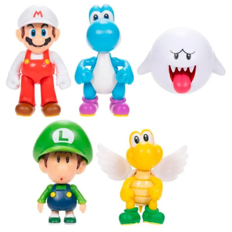 JAKKS PACIFIC Figuras Videojuegos|Figuras Y Figuras De Acción|Super Mario Figura Wave 49 Surtida