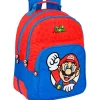 SAFTA Escolar|Super Mario Mochila Escolar Doble Adaptable