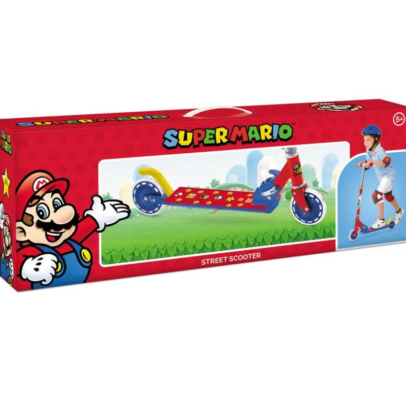 MONDO Bicicletas, Correpasillos Y Triciclos|Super Mario Patinete Aluminio