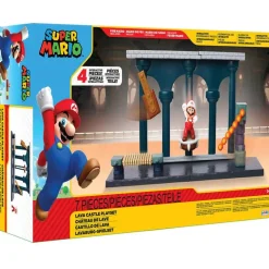 JAKKS PACIFIC Super Mario Playset Castillo Lava- Figuras Videojuegos|Figuras Y Figuras De Acción