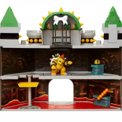 JAKKS PACIFIC Super Mario Playset Castillo Bowser- Figuras Y Figuras De Acción