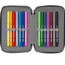 SAFTA Escolar|Super Mario Plumier Triple 36 Piezas