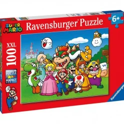 RAVENSBURGER Puzzles Y Construcciones|Super Mario Puzzle 100 Piezas XXL