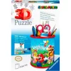 RAVENSBURGER Super Mario Puzzle 3D Portalápices- Puzzles Y Construcciones