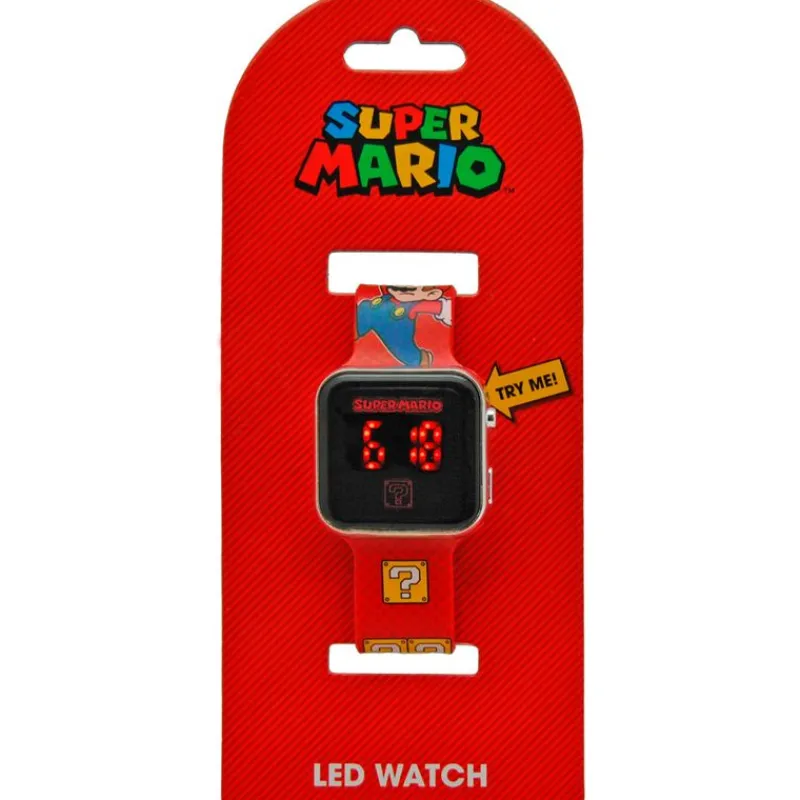 KIDS EUROSWAN Electrónicos|Super Mario Reloj Digital LED