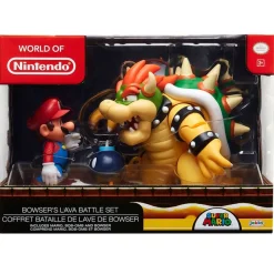 GLOP GAME Super Mario Set Mario vs Bowser- Figuras Videojuegos|Figuras Y Figuras De Acción
