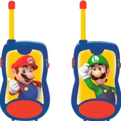 LEXIBOOK Super Mario Walkie Talkies- Electrónicos