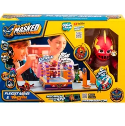 COLOR BABY Figuras Y Figuras De Acción|Super Masked Estadio Entrenamiento Playset