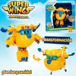 COLOR BABY Super Wings SuperCharge Figura Surtida- Figuras Y Figuras De Acción