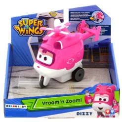 COLOR BABY Vehículos, Trenes Y Parkings|Super Wings Vroom Zoom Dizzy