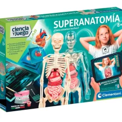 CLEMENTONI Superanatomía- Juegos Y Juguetes Educativos
