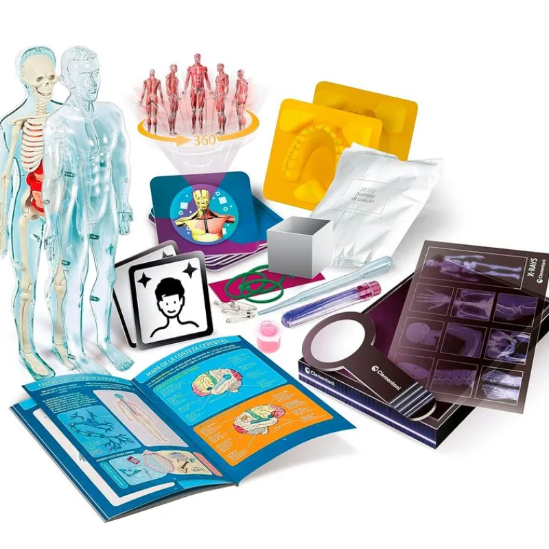 CLEMENTONI Superanatomía- Juegos Y Juguetes Educativos
