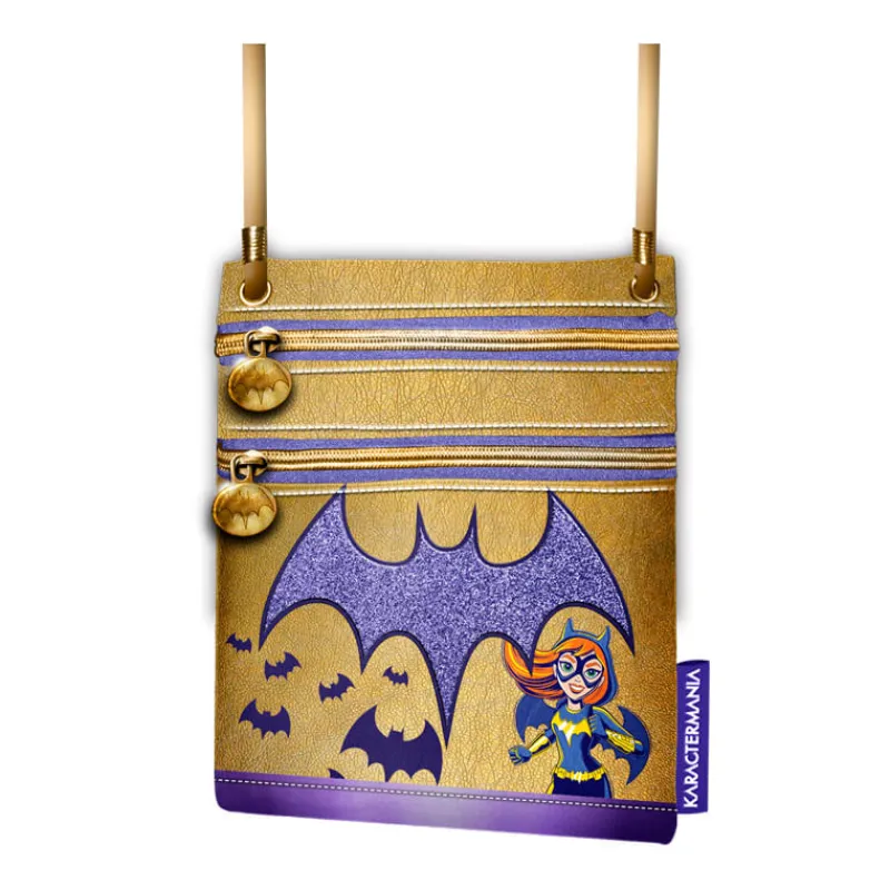 KARACTERMANIA SuperHero Batgirl Bolso Plano- Ropa Y Complementos