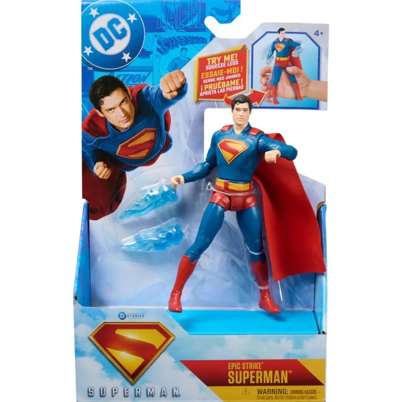 SPIN MASTER Superman Película Figura Ataque- Figuras Y Figuras De Acción
