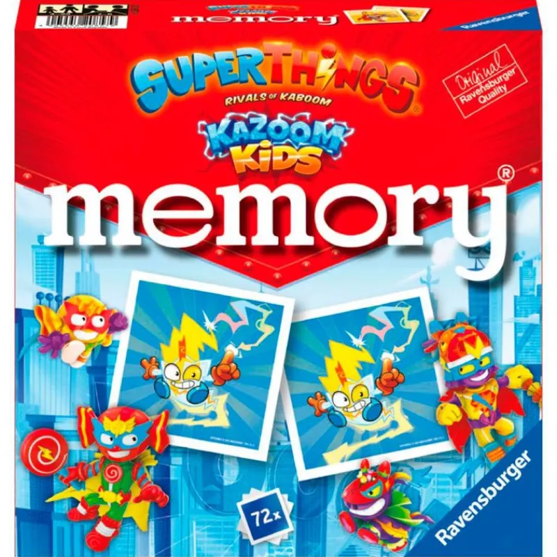 RAVENSBURGER Juegos Y Juguetes Educativos|Superthings Juego Memory
