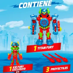 MAGIC BOX Superthings Kazoom Power Robot Titan Fury- Manualidades