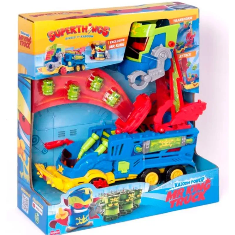 MAGIC BOX Vehículos, Trenes Y Parkings|Figuras Y Figuras De Acción|Superthings Kazoom Power Truck Mr. King