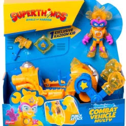 MAGIC BOX Superthings Kazoom Power Vehículo Combate Multy- Manualidades|Figuras Y Figuras De Acción