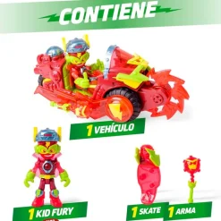 MAGIC BOX Superthings Kazoom Vehículo de Combate de Kid Fury- Manualidades