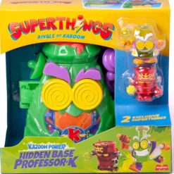 MAGIC BOX Superthings Power Hidden Base Professor K- Manualidades