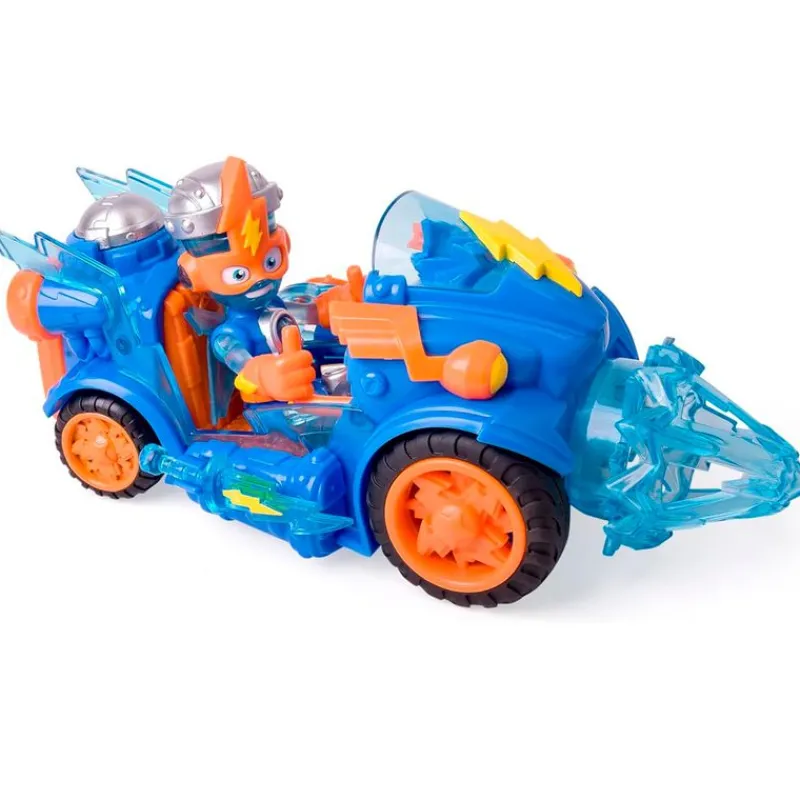 MAGIC BOX Manualidades|Figuras Y Figuras De Acción|Superthings Power Kid Kazoom Vehículo de Combate