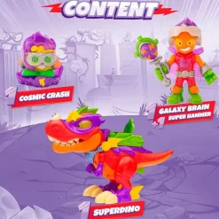 MAGIC Figuras Y Figuras De Acción|Superthings Super Dino V Rex