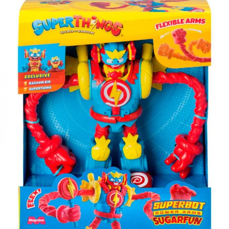 MAGIC BOX Superthings Superbot Arms Sugarfun- Manualidades