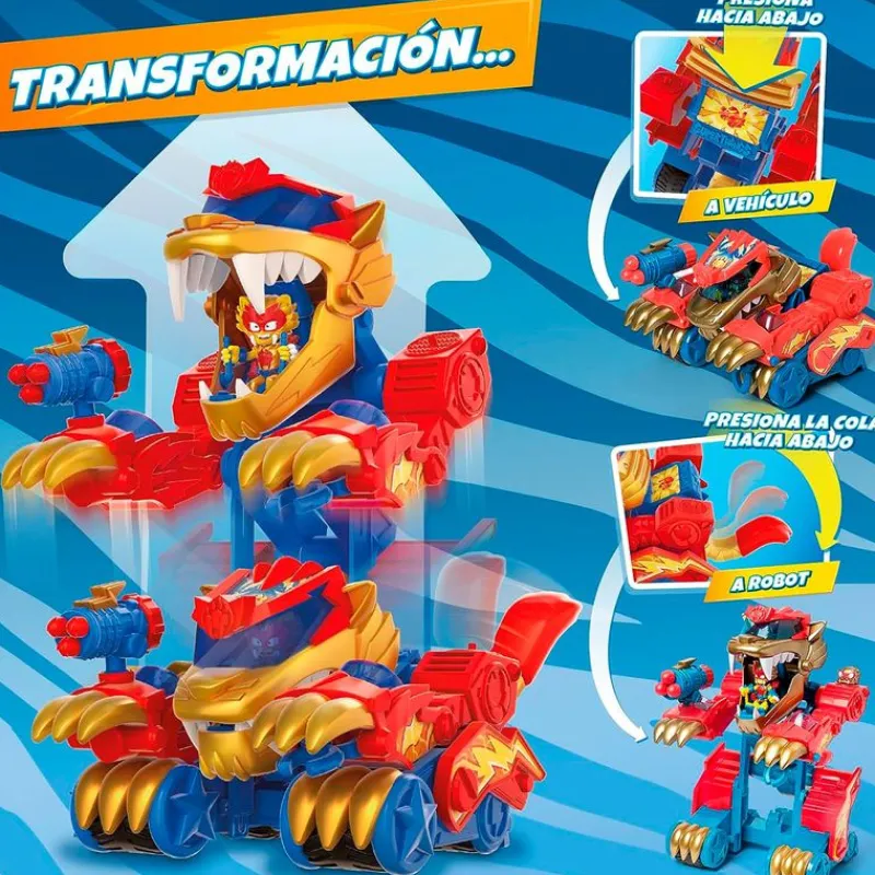 MAGIC BOX Figuras Y Figuras De Acción|Superthings Wild Tigerbot
