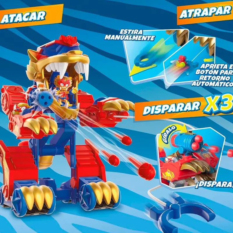 MAGIC BOX Figuras Y Figuras De Acción|Superthings Wild Tigerbot