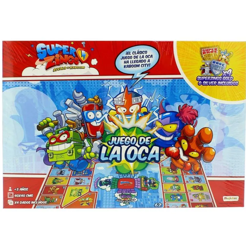 SELECCION DRIM Superzings Juego de la Oca- Juegos De Mesa