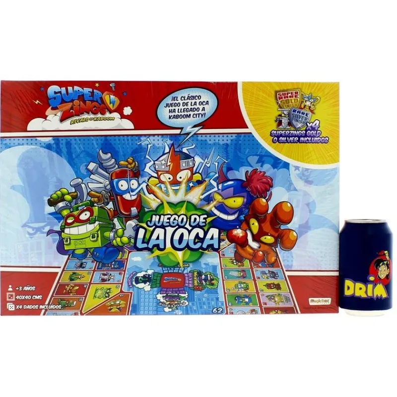 SELECCION DRIM Superzings Juego de la Oca- Juegos De Mesa