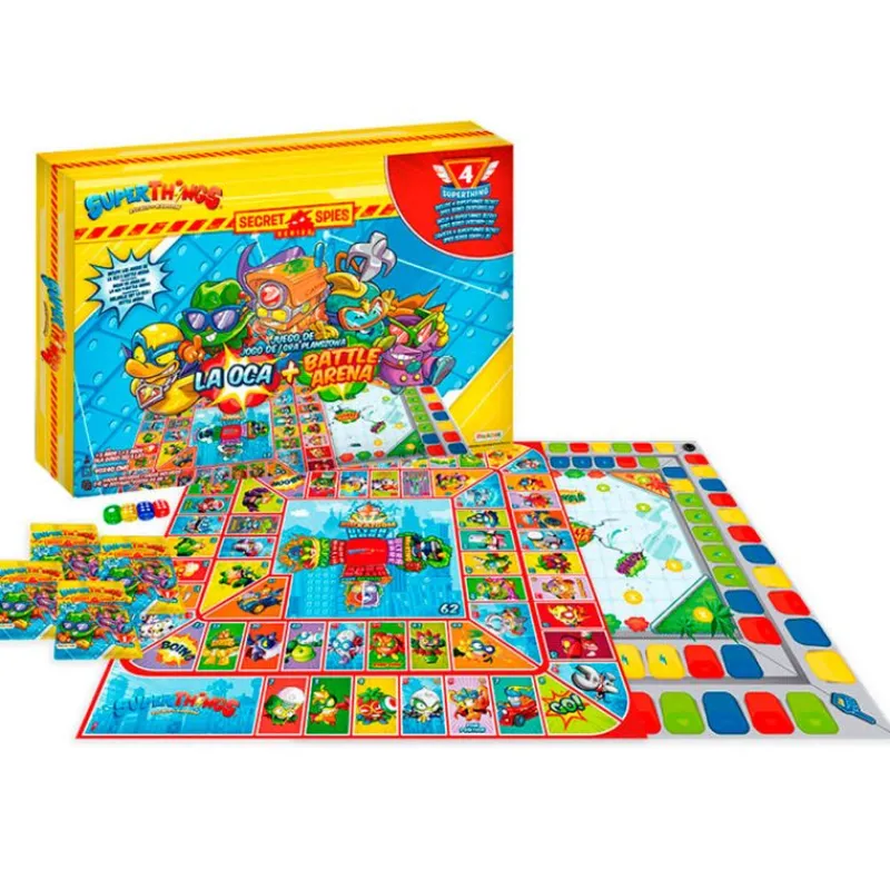 SELECCION DRIM Juegos De Mesa|Superzings Juego de la Oca + Battle Arena