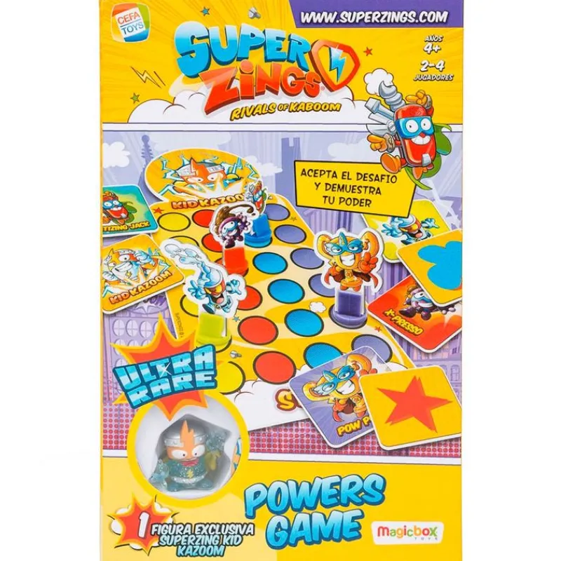 MAGIC BOX Juegos De Mesa|Superzings Juego de Mesa Kid Kazoom Powers