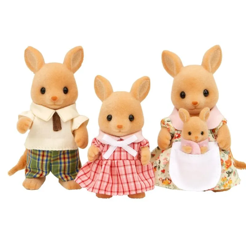 EPOCH Sylvanian Families Familia Canguros- Muñecas